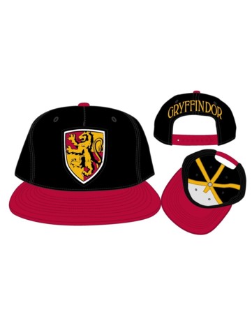 HARRY POTTER - GRYFFINDOR CREST BLKRED 5P SNAPBACK